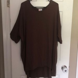 LulaRoe 2xl brown irma. NWOT
